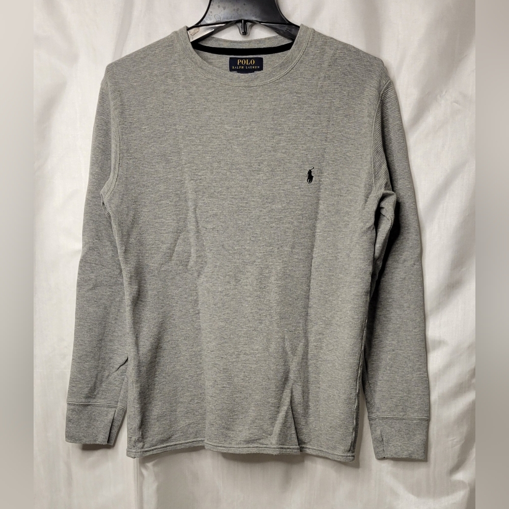 Polo, Ralph Lauren crewneck waffle shirt